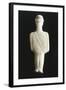 Male Figure with Bandoleer Statue from Syros, Greece, Back, Cycladic Culture-null-Framed Giclee Print