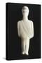 Male Figure with Bandoleer Statue from Syros, Greece, Back, Cycladic Culture-null-Stretched Canvas