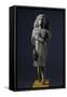 Male Figure, Wooden Statue, Height 28 Cm, from Assiout, Middle Kingdom-null-Framed Stretched Canvas