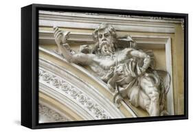 Male Figure-null-Framed Stretched Canvas