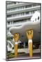 Male Figures as Support, Collins Avenue, Miami South Beach, Florida, Usa-Axel Schmies-Mounted Photographic Print