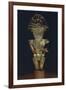 Male Figurine in Gold with a False Watermark from Cundimarca, Colombia, Chibcha Civilization-null-Framed Giclee Print
