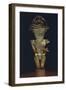 Male Figurine in Gold with a False Watermark from Cundimarca, Colombia, Chibcha Civilization-null-Framed Giclee Print