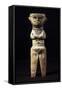 Male Figurine, Ivory Statue, from Fustat, Egypt, Fatimid Civilization, 10th-12th Century-null-Framed Stretched Canvas