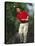 Male Golfer in Action-Chris Trotman-Stretched Canvas