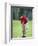 Male Golfer in Action-Chris Trotman-Framed Photographic Print