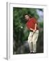 Male Golfer in Action-Chris Trotman-Framed Photographic Print