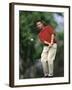 Male Golfer in Action-Chris Trotman-Framed Photographic Print