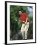 Male Golfer in Action-Chris Trotman-Framed Photographic Print