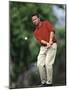 Male Golfer in Action-Chris Trotman-Mounted Photographic Print