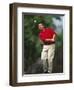 Male Golfer in Action-Chris Trotman-Framed Photographic Print