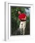 Male Golfer in Action-Chris Trotman-Framed Photographic Print