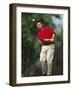 Male Golfer in Action-Chris Trotman-Framed Photographic Print