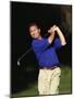 Male Golfer in Action-Chris Trotman-Mounted Photographic Print