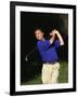 Male Golfer in Action-Chris Trotman-Framed Photographic Print