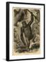 Male Gorilla-null-Framed Art Print