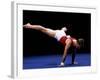 Male Gymnast Performing on the Floor Exercise-null-Framed Photographic Print