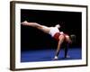 Male Gymnast Performing on the Floor Exercise-null-Framed Photographic Print