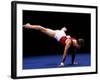Male Gymnast Performing on the Floor Exercise-null-Framed Photographic Print