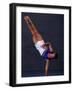 Male Gymnast Performing on the Floor Exercise-null-Framed Photographic Print