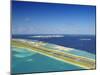Male International Airport and Male, Maldives, Indian Ocean, Asia-Sakis Papadopoulos-Mounted Photographic Print