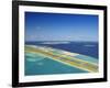 Male International Airport and Male, Maldives, Indian Ocean, Asia-Sakis Papadopoulos-Framed Photographic Print