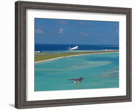 Male International Airport, Maldives, Indian Ocean-Papadopoulos Sakis-Framed Photographic Print