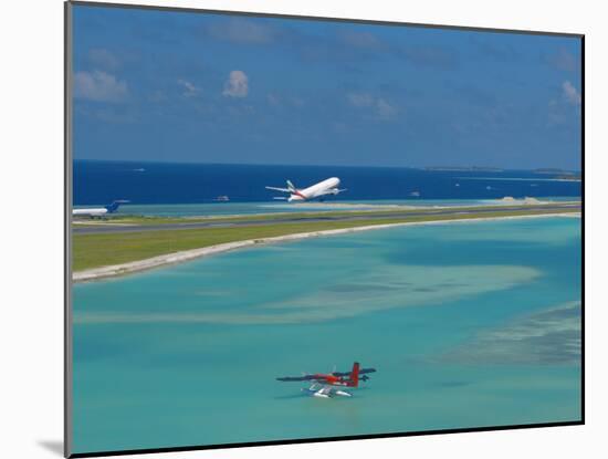 Male International Airport, Maldives, Indian Ocean-Papadopoulos Sakis-Mounted Photographic Print