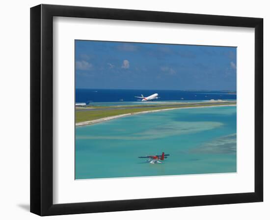 Male International Airport, Maldives, Indian Ocean-Papadopoulos Sakis-Framed Photographic Print