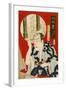 Male Kabuki Actor-Kunichika toyohara-Framed Giclee Print