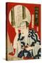 Male Kabuki Actor-Kunichika toyohara-Stretched Canvas