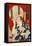 Male Kabuki Actor-Kunichika toyohara-Framed Stretched Canvas