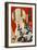 Male Kabuki Actor-Kunichika toyohara-Framed Giclee Print