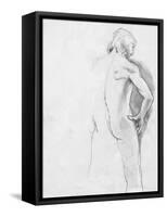 Male Life Model-Tim Kahane-Framed Stretched Canvas