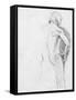 Male Life Model-Tim Kahane-Framed Stretched Canvas