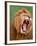 Male lion tearing his mouth open-Winfried Wisniewski-Framed Photographic Print