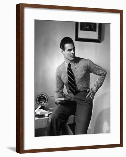 Male Model C. 1930-null-Framed Photographic Print