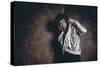 Male Model in Fashion Shoot-Luis Beltran-Stretched Canvas