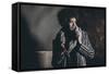 Male Model in Fashion Shoot-Luis Beltran-Framed Stretched Canvas