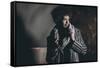 Male Model in Fashion Shoot-Luis Beltran-Framed Stretched Canvas