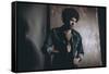 Male Model in Fashion Shoot-Luis Beltran-Framed Stretched Canvas