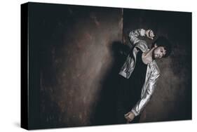 Male Model in Fashion Shoot-Luis Beltran-Stretched Canvas