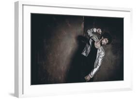 Male Model in Fashion Shoot-Luis Beltran-Framed Photographic Print