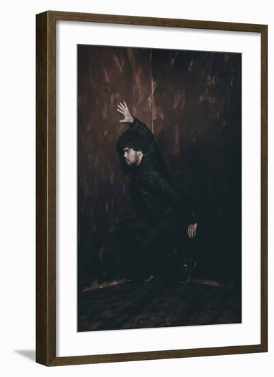 Male Model in Fashion Shoot-Luis Beltran-Framed Photographic Print