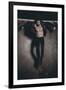 Male Model in Fashion Shoot-Luis Beltran-Framed Photographic Print