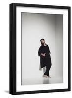 Male Model Posing-Luis Beltran-Framed Photographic Print