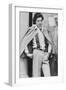Male Model Wearing Silk Shirt and Wool Crepe Trousers-Henry Clarke-Framed Premium Giclee Print