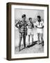 Male Models Pose in Jantzen's 1952 Men's Bathing Suits-null-Framed Photo
