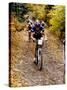 Male Mountain Biker Competing in a Race 1993 NY State Championships-null-Stretched Canvas