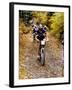 Male Mountain Biker Competing in a Race 1993 NY State Championships-null-Framed Photographic Print